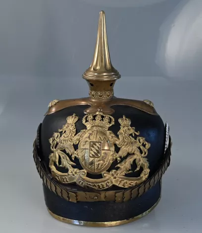 Bavarian Infantry Officers Pickelhaube Visuel