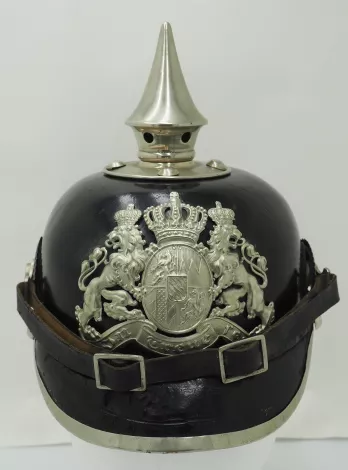 Bavarian Leib Infantry or Pioneer Enlisted Pickelhaube Visuel