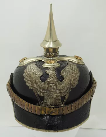 Prussian Officers Line Dragoon Pickelhaube Visuel