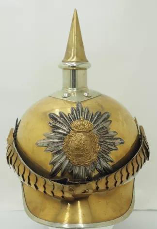 Saxon Garde Reiter Enlisted Pickelhaube Visuel