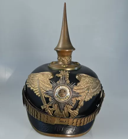 Prussian Garde Infantry Officer Pickelhaube Visuel