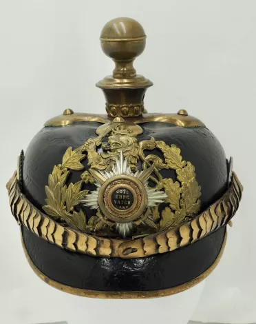 Hessen 25th Field Artillery Officers Pickelhaube Visuel