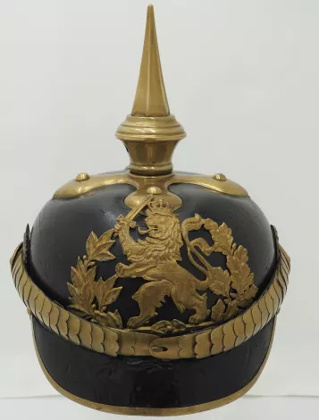 Hessen Infantry Officer Pickelhaube Visuel