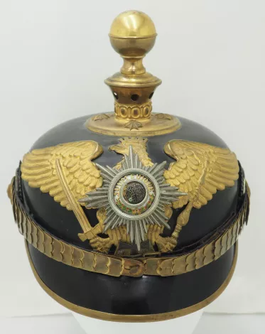 Prussian Garde Artillery Landwehr Officers Pickelhaube Visuel