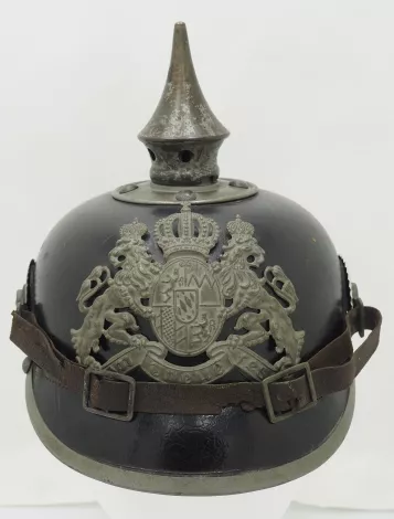 Bavarian Model 1915 Infantry Enlisted Pickelhaube Visuel