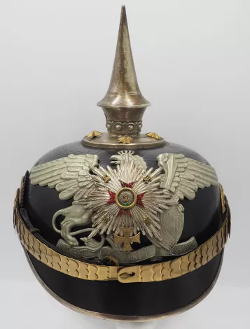 Baden 109th Leib Infantry Reserve Officer Pickelhaube Visuel