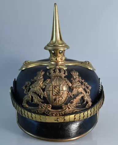 Bavarian Infantry Officers Pickelhaube Visuel