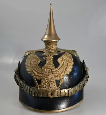 Prussian Line Dragoon Officer Pickelhaube Visuel