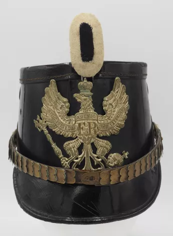 Prussian Enlisted 2nd Telegrapher Battalion Shako Visuel