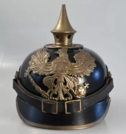 Prussian Ersatz &amp;quot;Tin&amp;quot; Pickelhaube - Near Mint Visuel
