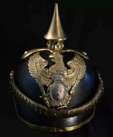 Prussian 2nd Dragoon Enlisted Pickelhaube Visuel