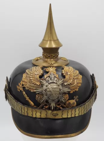 Saxe Weimar, 94th Infantry Officer Pickelhaube Visuel