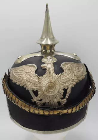 Prussian 2nd Garde Dragoon Eigenthums Pickelhaube Visuel