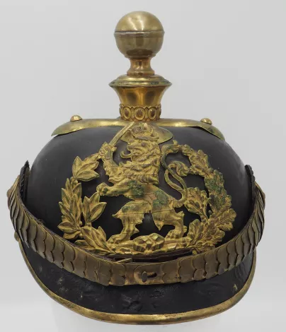 Hessen 25th or 64th Field Artillery Officers Pickelhaube Visuel