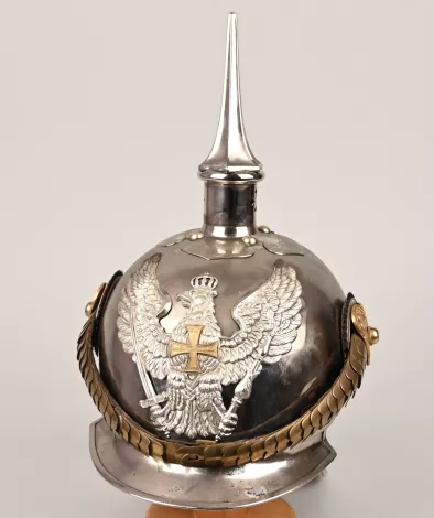Prussian Jäger zu Pferd Reserve Officer Pickehaube Visuel