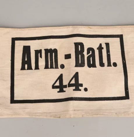 Prussian WW1 Armband for the &amp;quot;Arm.-Batl. 44&amp;quot; Visuel