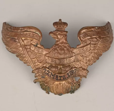 Prussian 7th Grenadier Enlisted Man Frontplate - 22 März 1797 Visuel