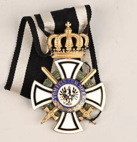Prussian Hohenzollern &amp;quot;Kreuz der Ritter&amp;quot; or Knight Cross 1916-1918 Visuel