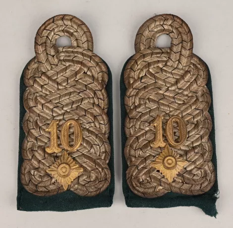Prussian 10th Hussar Colonel&amp;#039;s Shoulder Boards set Visuel