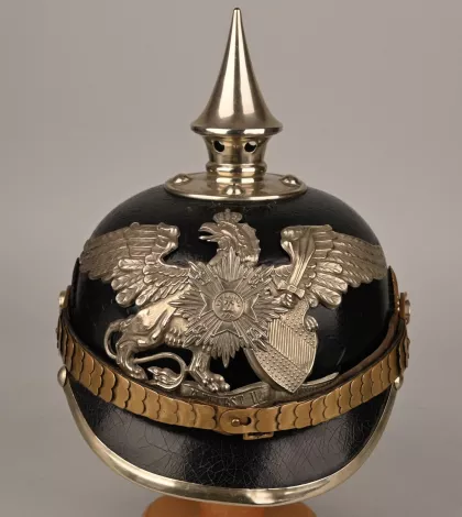 Baden 109th Leib-Infantry Enlisted Pickelhaube Visuel