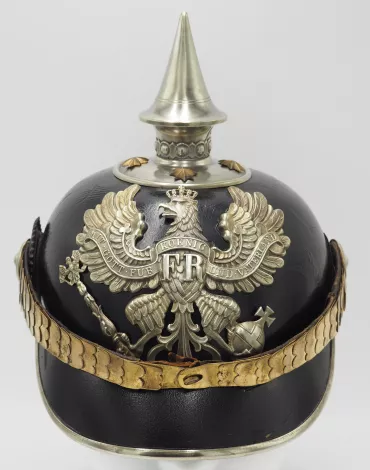Prussian Pioneer Officer Pickelhaube Visuel