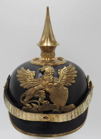Baden Line Infantry Officer Pickelhaube Visuel