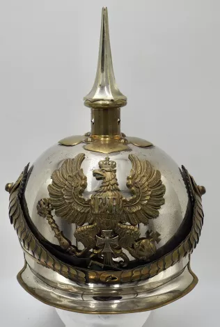 Prussian Reserve Line Kürassier Officer&amp;#039;s Pickelhaube Visuel