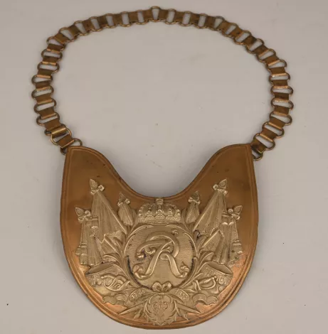 Prussian Garde du Corps Enlisted Gorget to Parade Visuel
