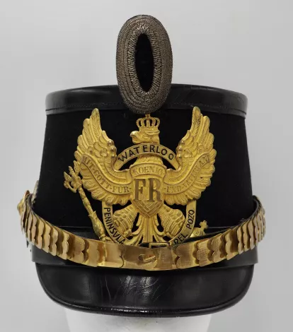 Prussian 10th Hanoverian Jäger Officer Shako - MINT Visuel