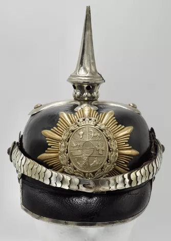 Mecklenburg 18th Dragoon Enlisted Pickelhaube Visuel