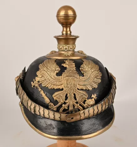 Prussian Artillery M1871 Officer Pickelhaube Visuel