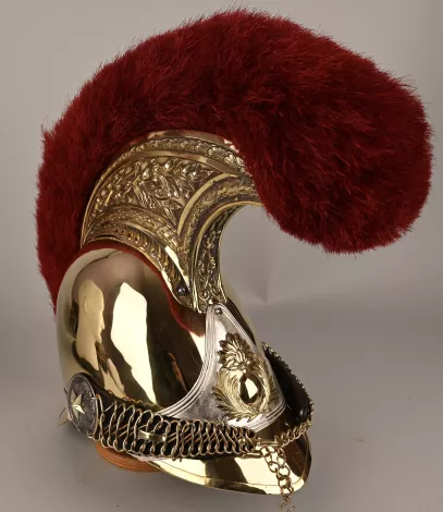 French Carabinier de la Garde Enlisted Helmet Visuel