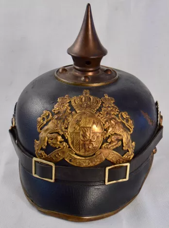 Bavarian &amp;quot;Eigenthums Helm&amp;quot; - Infantry Pickelhaube Visuel
