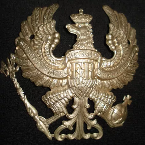 Prussian Mle 1860 Silver Prontplate Visuel