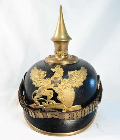 Baden Landwehr Infantry Officers Pickelhaube Visuel