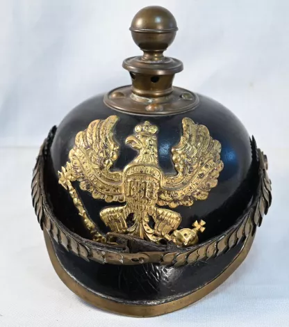 Prussian Field Artillery Enlisted Pickelhaube Visuel