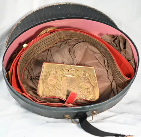 Bavarian Cartridge Box for Artillery or Train Officers Visuel