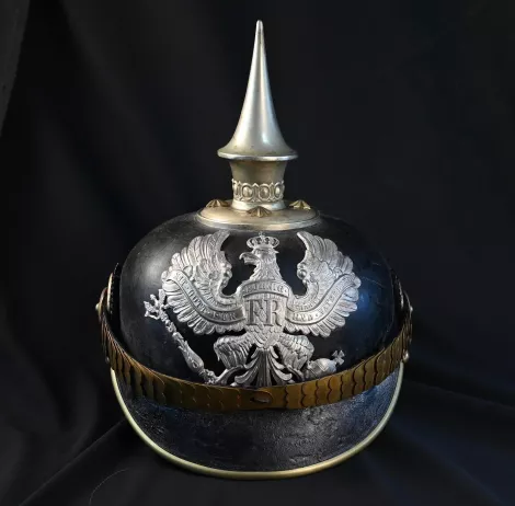 Prussian Pioneer Officers Pickelhaube Visuel