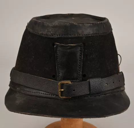 Saxon Jäger or Infantry NCO type Shako shell Visuel