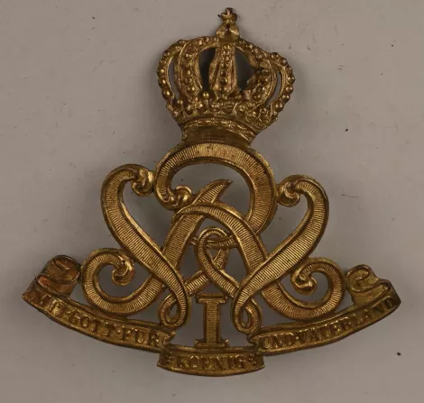 Prussian 7th Hussar Enlisted Busby Frontplate Visuel