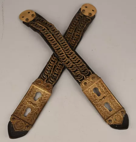 French Cuirasse Straps for Officer Model 1855 Visuel