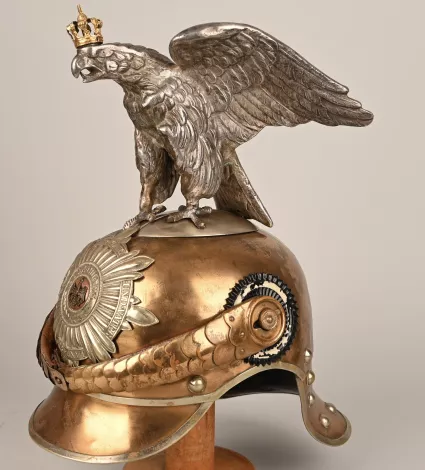 Prussian Garde du Corps Enlisted Pickelhaube to Parade Visuel